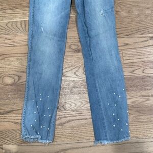 A'2nd jeans with pearls